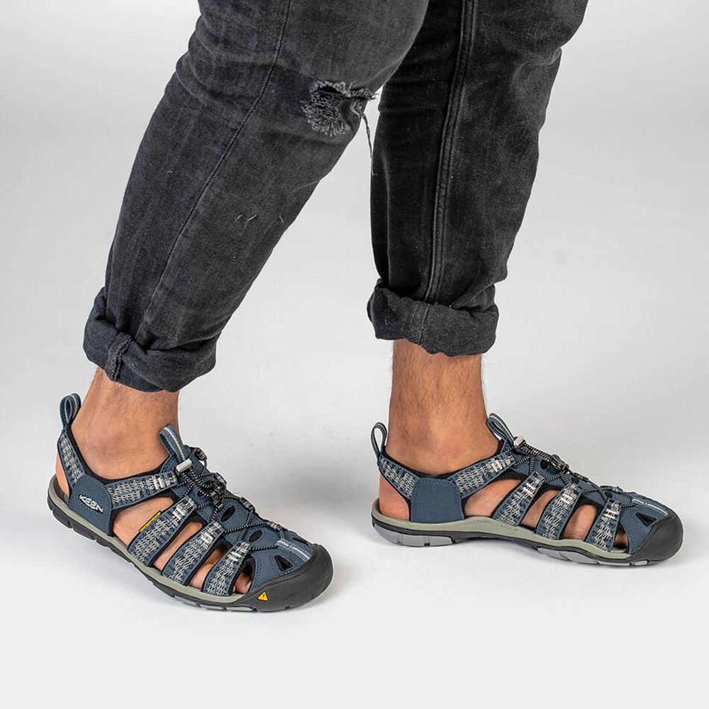 Sandales de Randonnée Keen Homme Bleu Marine | Clearwater Cnx | FELJB-1952